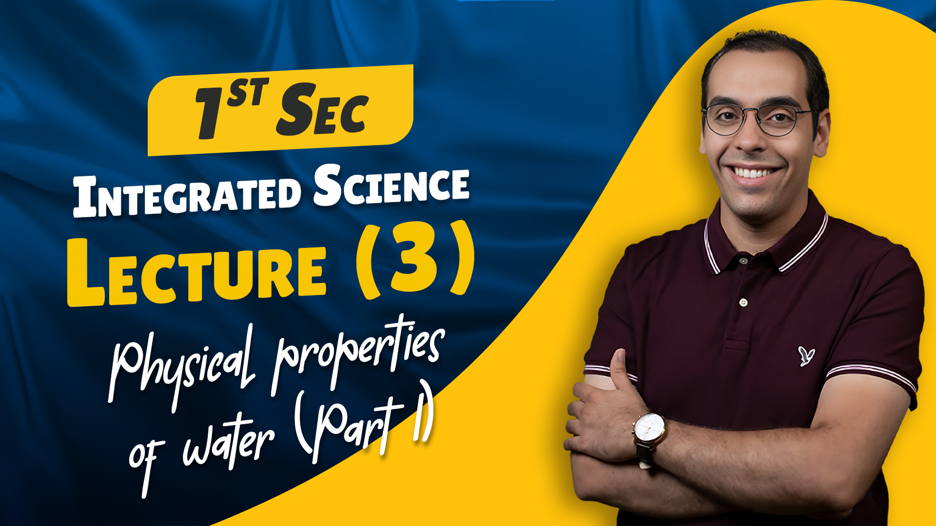 Lec.3 | Physical properties of water (Part 1)